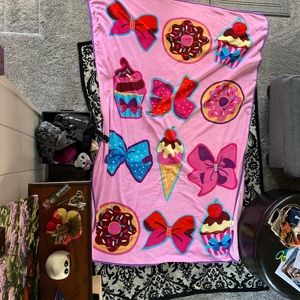 Jojo siwa plush blanket